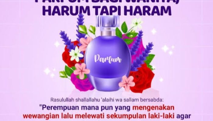 Wanita Memakai Parfum Keluar Rumah, Harum atau Haram