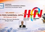 BERITA IKLAN : APINDO Halmahera Timur Mengucapkan Selamat Hari Pers Nasional (HPN) 2026