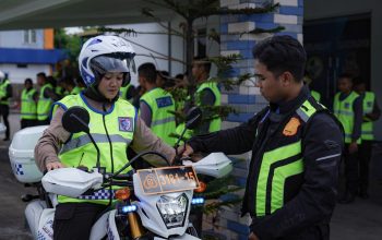 Tim Urai Operasi Ketupat Latihan Patroli di Jalan Tol